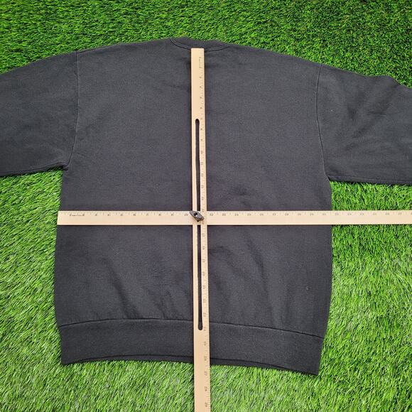 Vintage 80s JERZEES Blank Sweatshirt Women Large 22x26 Faded - Picture 4 of 12